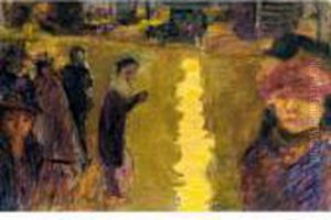 Scene De Rue, Paris by Pierre Bonnard