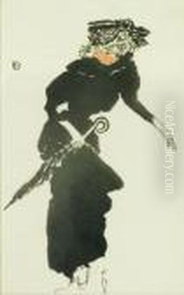 Femme Au Parapluie (bouvet 33) - view 1