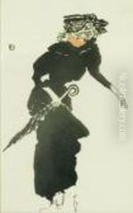 Femme Au Parapluie (bouvet 33)