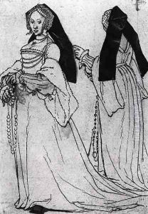 English Lady with Rosary Beads