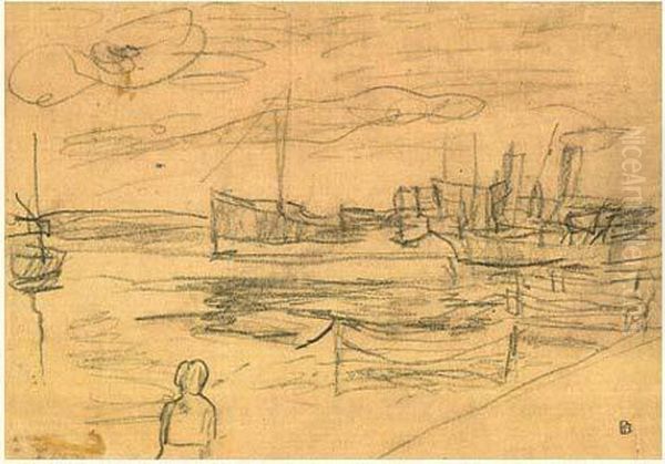 Scene De Port - view 1