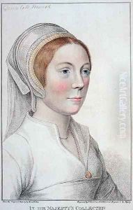 Portrait of Catherine Howard 1520-42 by Hans Holbein the Younger