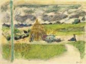 Paysage De Vernon by Pierre Bonnard