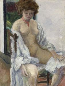 Nu Au Peignoir by Pierre Bonnard