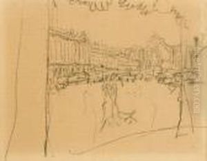 Paris, Place De La Concorde by Pierre Bonnard