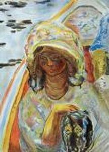 Mloda Dziewczyna W Lodzi (jeune Fille Dans Une Barque) by Pierre Bonnard