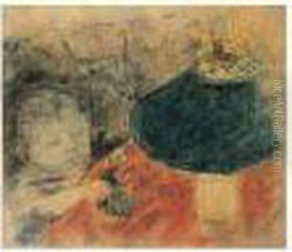 Enfant Jouant Aupres De La Lampe - view 1