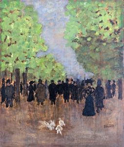 Scene De Rue by Pierre Bonnard