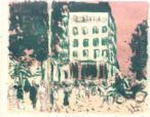 Les Boulevards (bouvet 72) by Pierre Bonnard