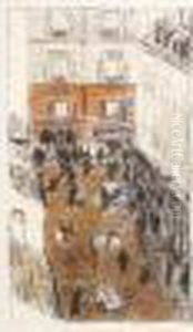Coin De Rue Vu D'en Haut. 1899. by Pierre Bonnard