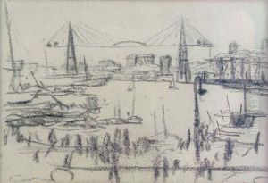 Porte De Marseille by Pierre Bonnard