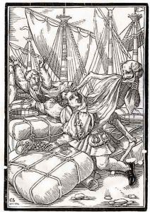 Death comes to the Merchant by Hans Holbein the Younger