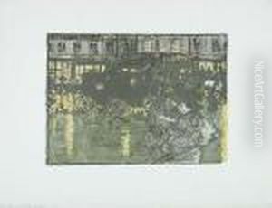 Rue, Le Soir, Sous La Pluie by Pierre Bonnard