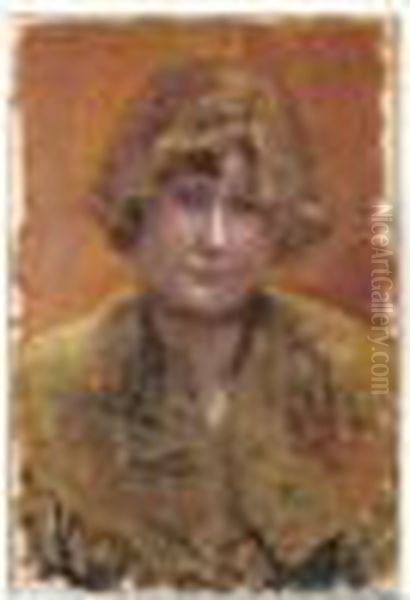 Portrait De Jeune Fille, Vers 1921 - view 1