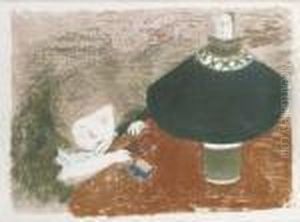 L'enfant A La Lampe by Pierre Bonnard