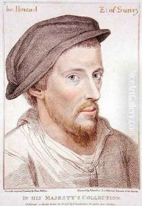Henry Howard Earl of Surrey 2 by Hans Holbein the Younger
