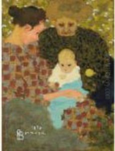 Les Trois Ages (maternite) by Pierre Bonnard