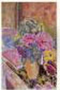 Vase De Fleurs by Pierre Bonnard