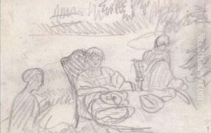Femmes Assises Dans Un Jardin by Pierre Bonnard