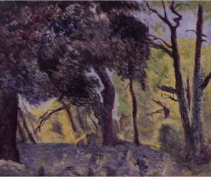 Sous-bois (esquisse)