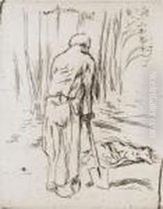 Der Herr Und Sein Toter Hund. by Pierre Bonnard