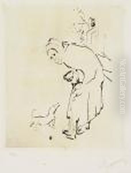 The Old Woman, The Child And The Dog>. - view 1