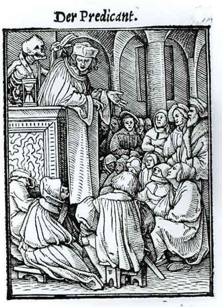 Death and the Preacher from The Dance of Death - view 1