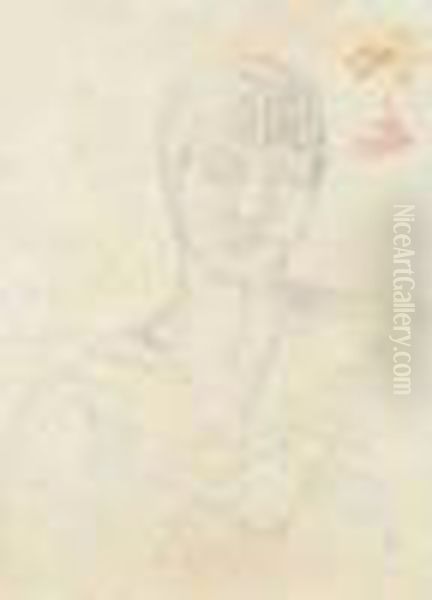 Portrait De Jeune Fille, Vers 1916. - view 1