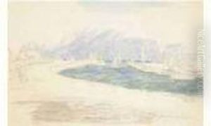 Le Port De Deauville, Trouville, 1936. by Pierre Bonnard