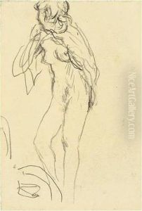 Etude De Femme by Pierre Bonnard