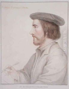 Nicholas Borbonius 1503-50 by Hans Holbein the Younger
