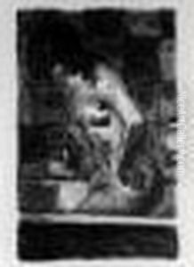 Femme Debout Dans Sa Baignoire. 1923-1925. by Pierre Bonnard