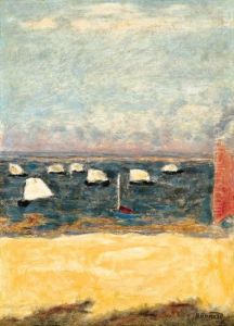 Les Voiliers, Regates by Pierre Bonnard