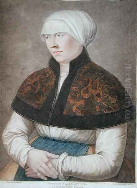 Portrait of Holbeins Wife - view 1