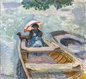 En Bateau by Pierre Bonnard