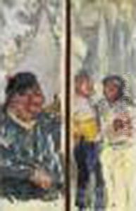 Les Pecheurs. by Pierre Bonnard