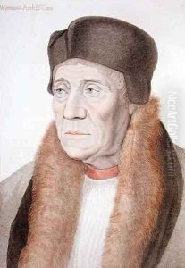 William Warham 1450-1532 by Hans Holbein the Younger