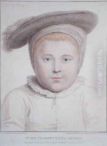 Portrait of Edward VI 1537-53 2 by Hans Holbein the Younger