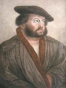 Portrait of Hans Holbein by Hans Holbein the Younger