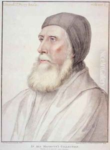 Portrait of John Russell 1st Earl of Bedford 1485-1555 by Hans Holbein the Younger