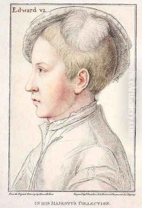 Portrait of Edward VI 1537-53 by Hans Holbein the Younger