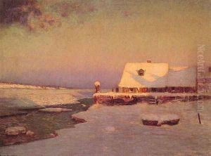 Winter Twilight by Birge Harrison