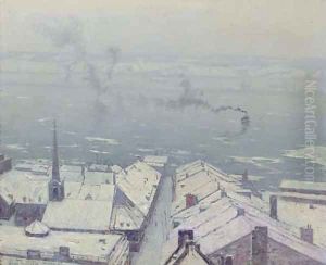 Lower Town, Quebec by Birge Harrison