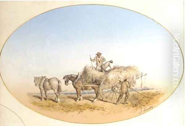 Gathering the harvest - view 1