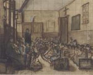 L'ecole Des Freres by Francois Bonvin