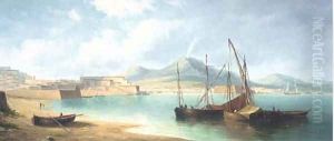 The bay of Naples by James Hardy Jnr
