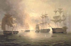 The burning of Toulon by James Hardy Jnr