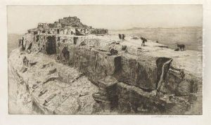 Walpi by John Edward Borein
