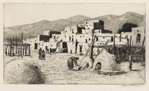 Taos, New Mexico by John Edward Borein