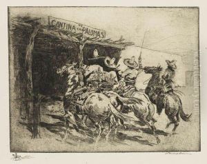 La Cantina De Las Palomas by John Edward Borein